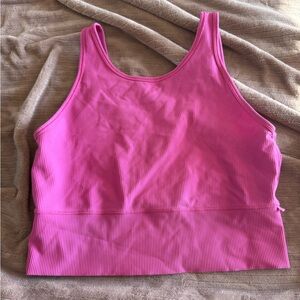 Lululemon power pivot ribbed reversible tank top